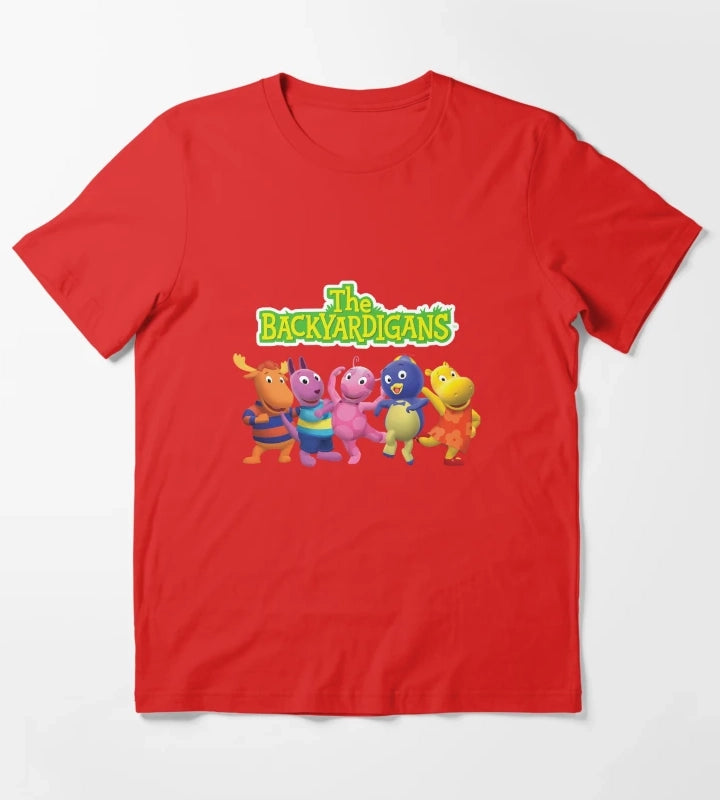 Backyardigans characters T-Shirt Red