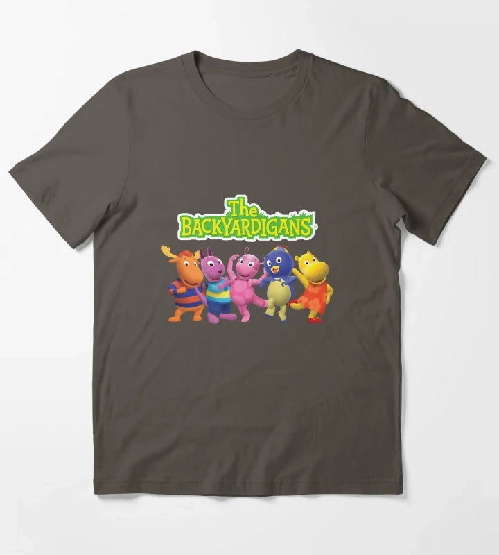 Backyardigans characters T-Shirt Dark Grey