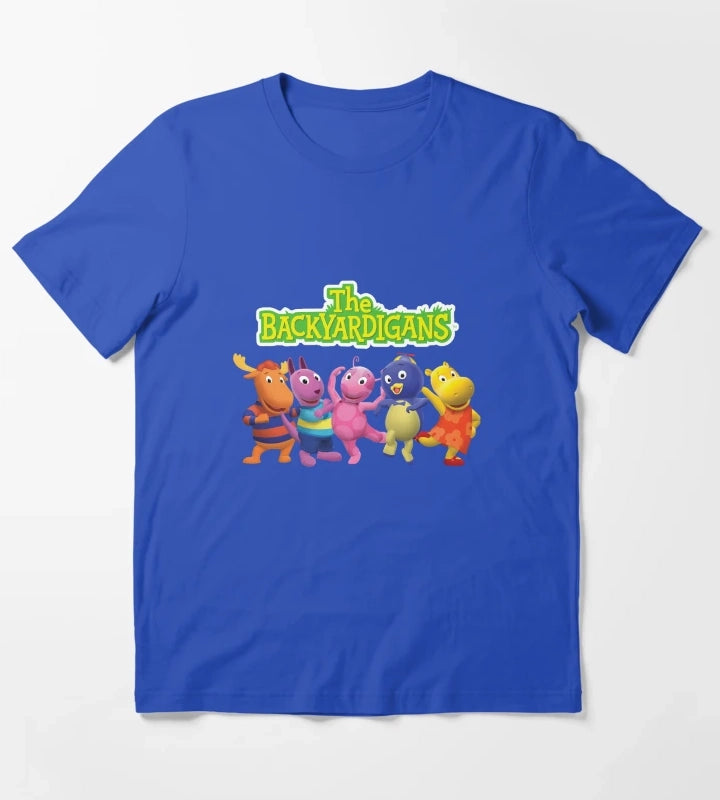 Backyardigans characters T-Shirt Blue