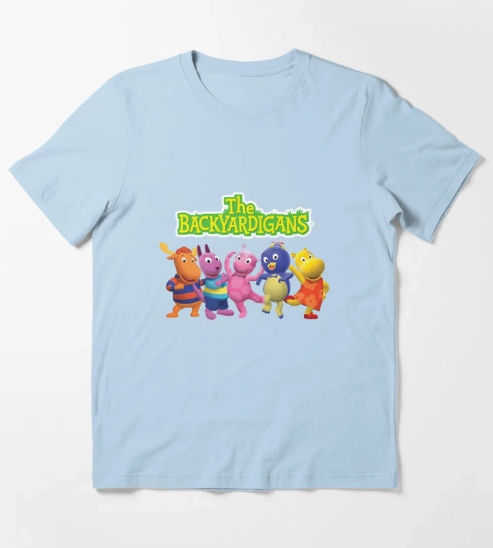 Backyardigans characters T-Shirt Sky Blue