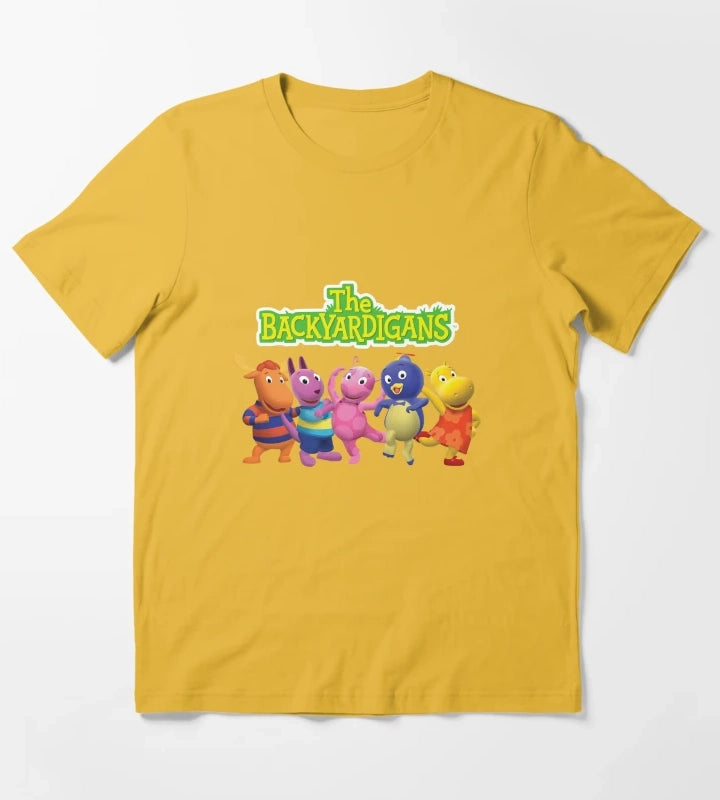 Backyardigans characters T-Shirt Yellow