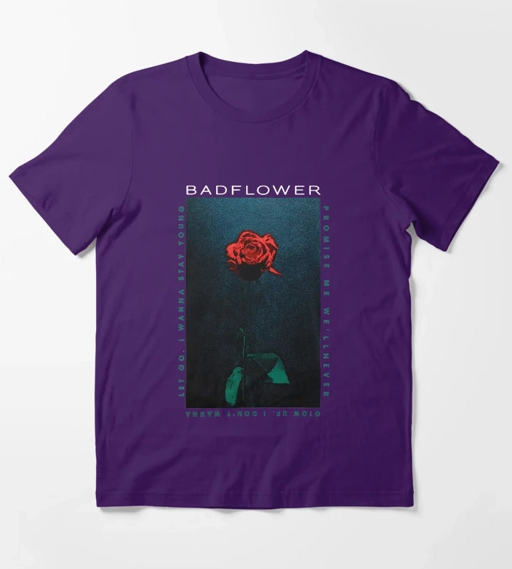 Badflower Band Promise Me Well Never Grow up T-Shirt Purple