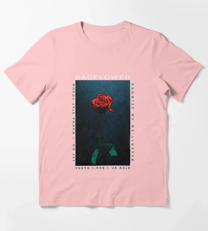 Badflower Band Promise Me Well Never Grow up T-Shirt Dark Grey