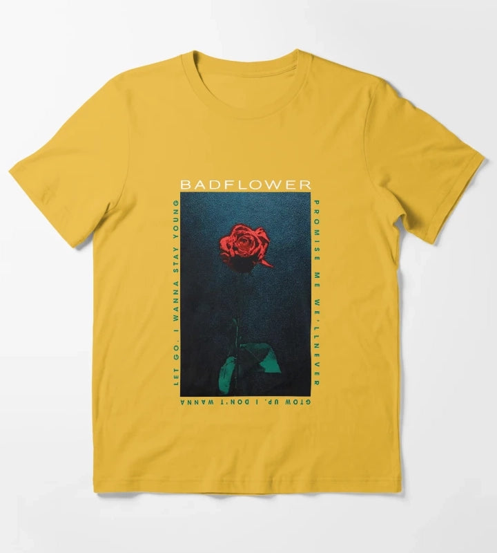 Badflower Band Promise Me Well Never Grow up T-Shirt Yellow