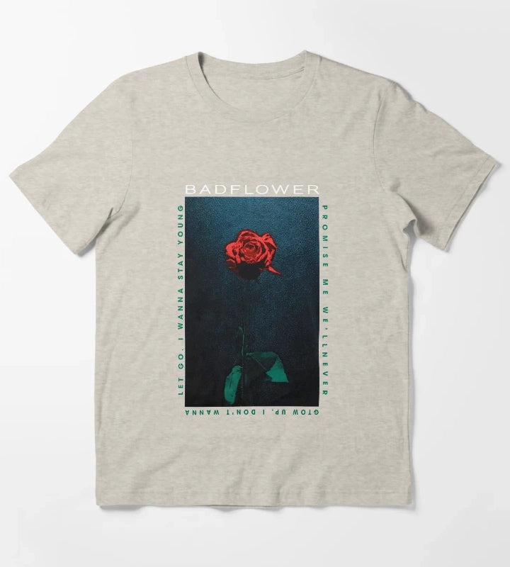 Badflower Band Promise Me Well Never Grow up T-Shirt Cream