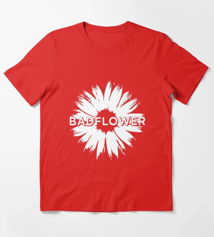Badflower Daisy Essential T-Shirt Red