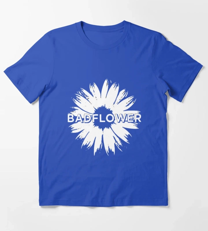 Badflower Daisy Essential T-Shirt Blue