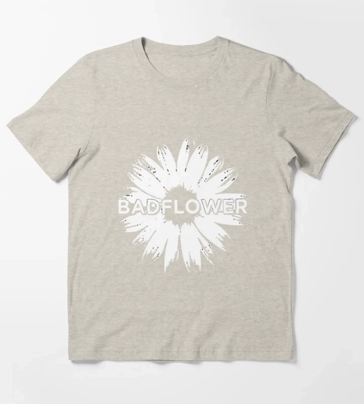 Badflower Daisy Essential T-Shirt Cream