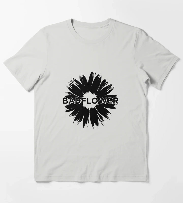 Badflower Daisy T-Shirt Light Grey