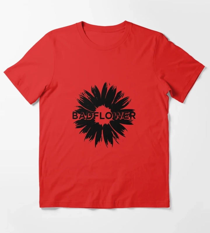 Badflower Daisy T-Shirt Red