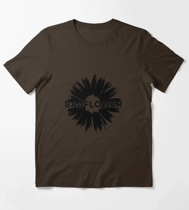 Badflower Daisy T-Shirt Brown