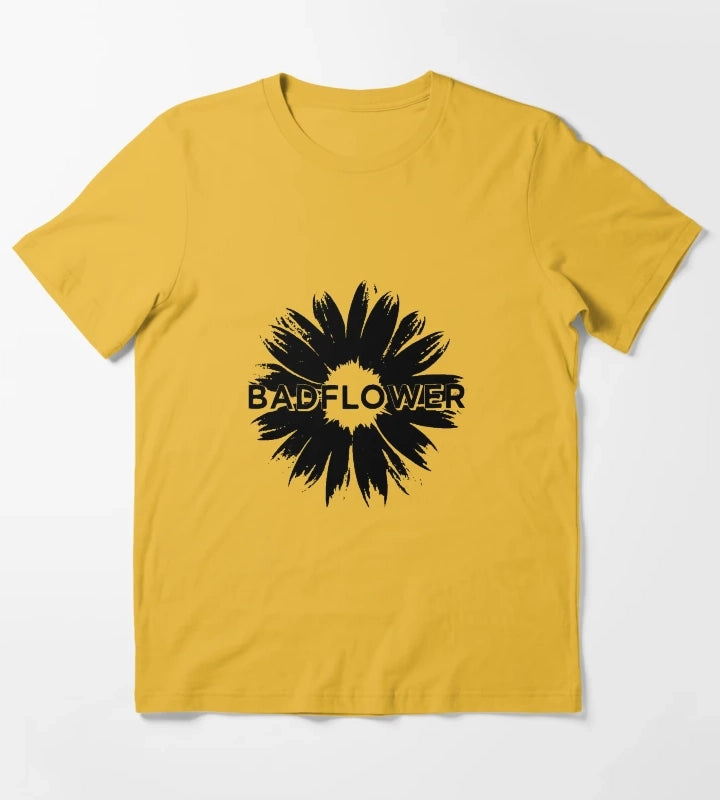 Badflower Daisy T-Shirt Yellow