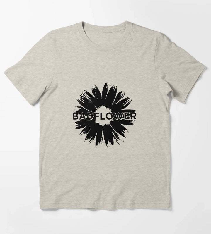 Badflower Daisy T-Shirt Cream