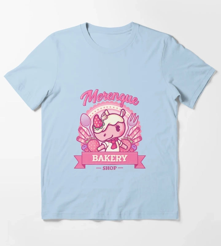 Bakery Shop T-Shirt Sky Blue