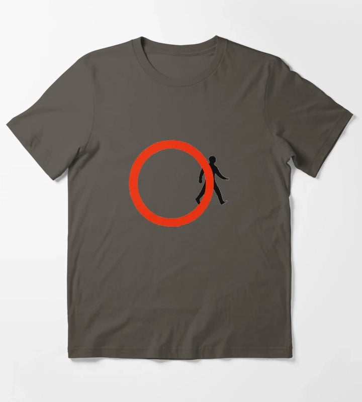 Banksy Think outside the Box T-Shirt Dark Grey