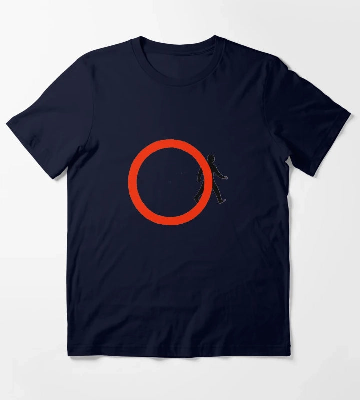 Banksy Think outside the Box T-Shirt Navy