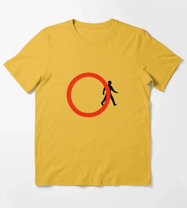 Banksy Think outside the Box T-Shirt Yellow