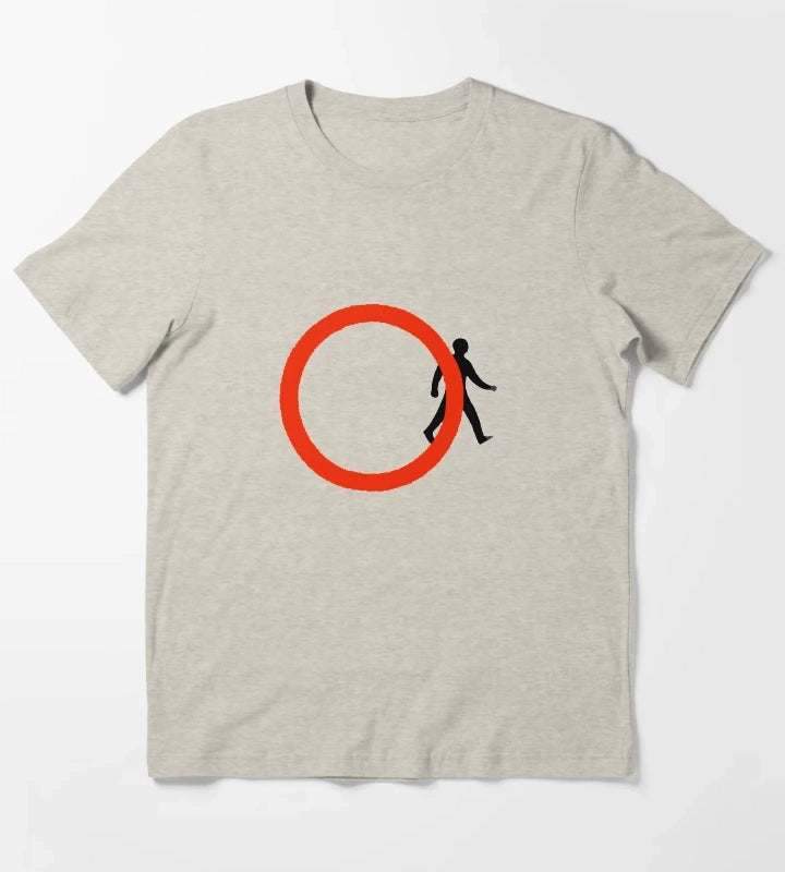 Banksy Think outside the Box T-Shirt Cream