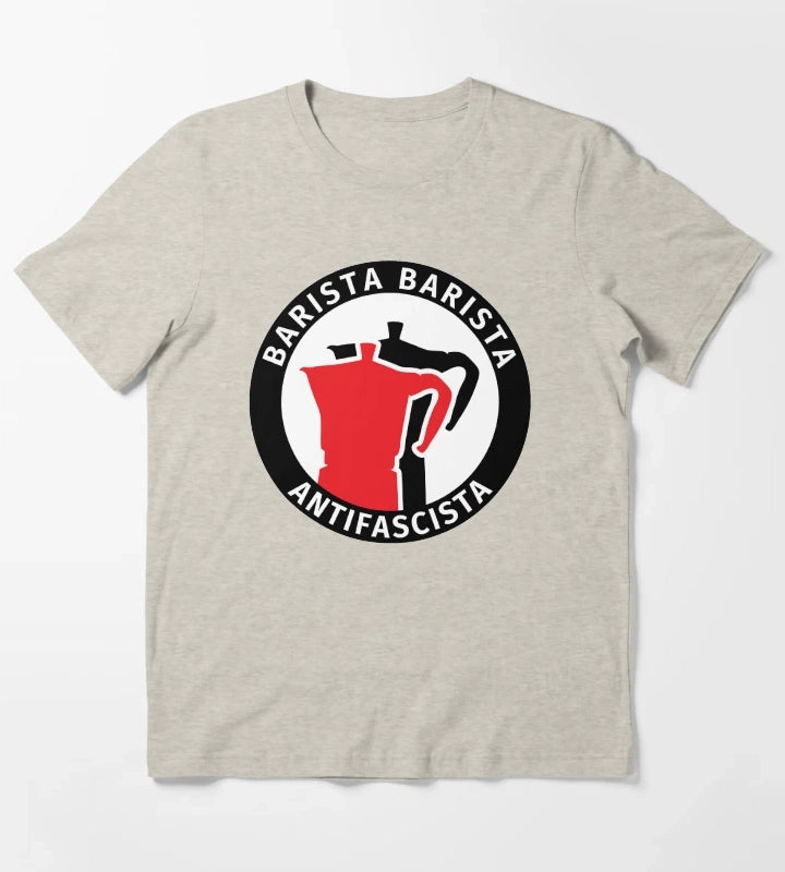 Barista Barista Antifascista T-Shirt Cream