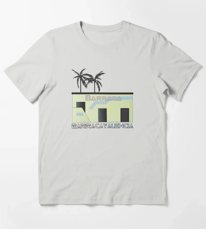Barraca Valencia Disco T-Shirt Light Grey