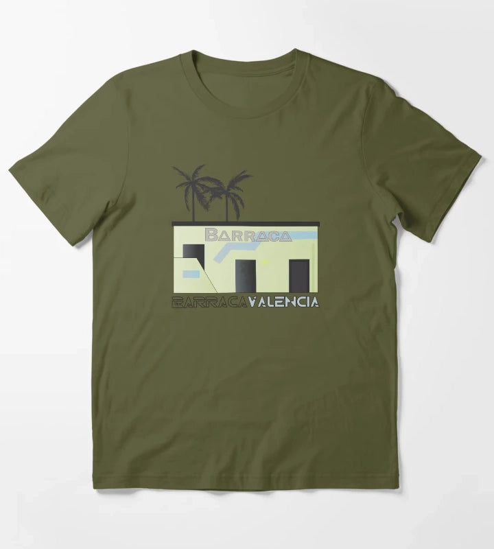 Barraca Valencia Disco T-Shirt Olive Green