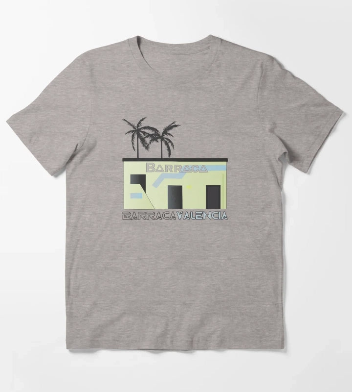 Barraca Valencia Disco T-Shirt Heather Grey