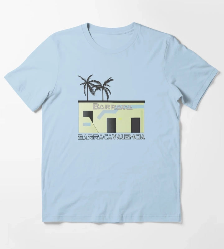 Barraca Valencia Disco T-Shirt Sky Blue