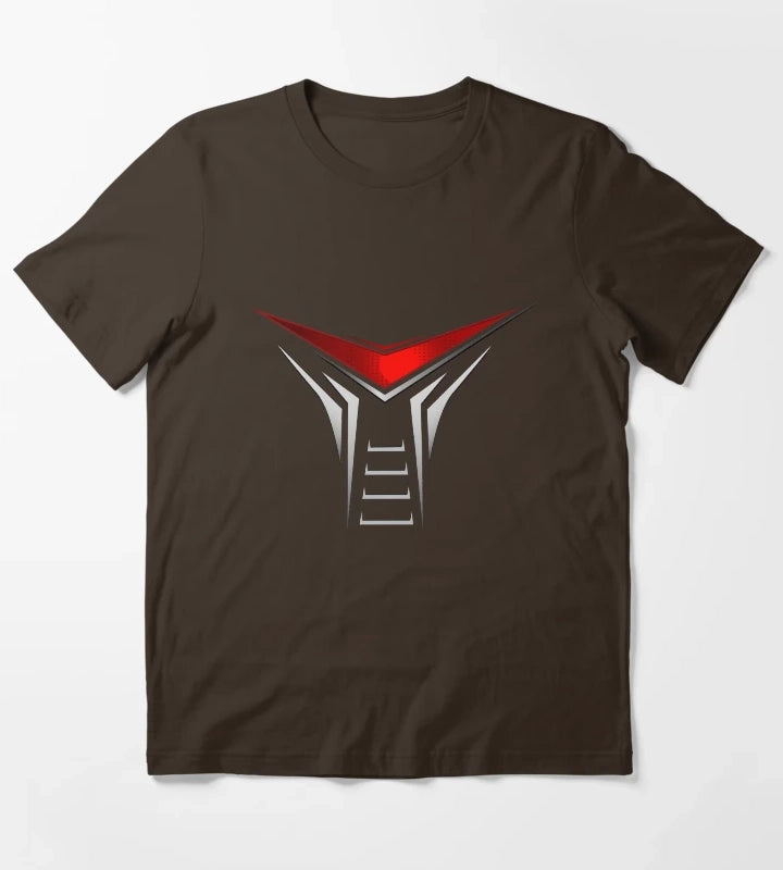 Battle Star Galactica Cylon Graphic T-Shirt Brown