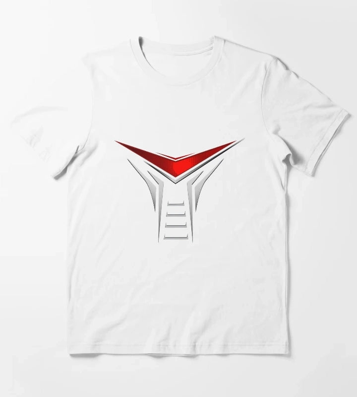 Battle Star Galactica Cylon Graphic T-Shirt White