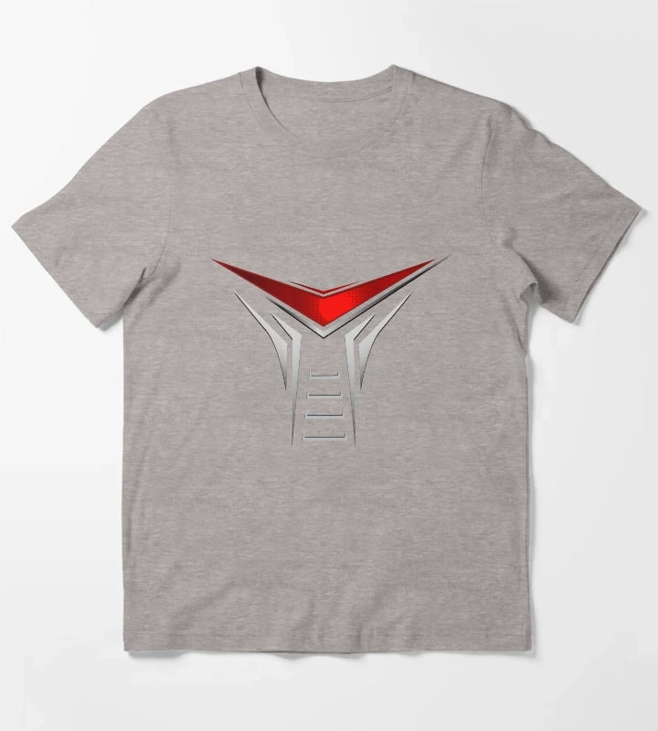 Battle Star Galactica Cylon Graphic T-Shirt Heather Grey