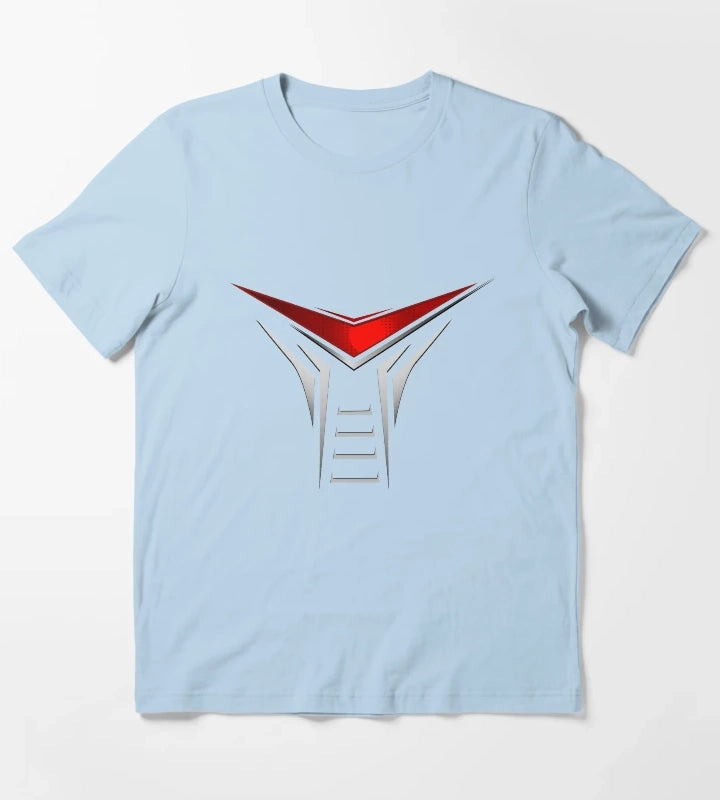 Battle Star Galactica Cylon Graphic T-Shirt Sky Blue