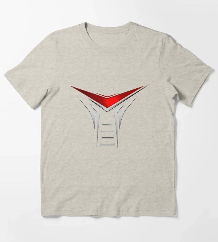 Battle Star Galactica Cylon Graphic T-Shirt Cream