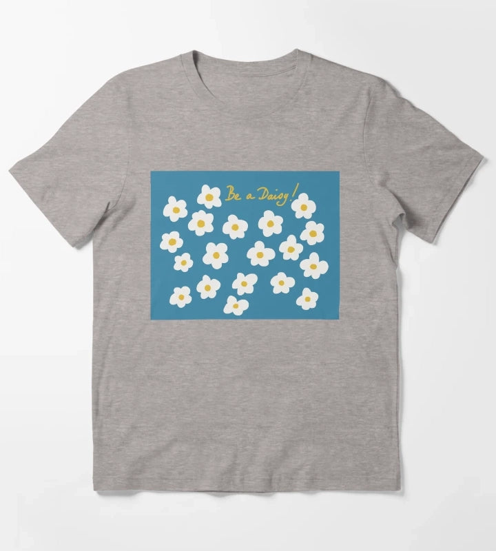Be a Daisy T-Shirt Heather Grey