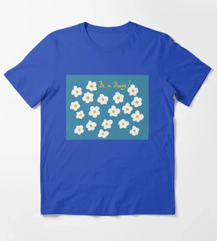 Be a Daisy T-Shirt Blue