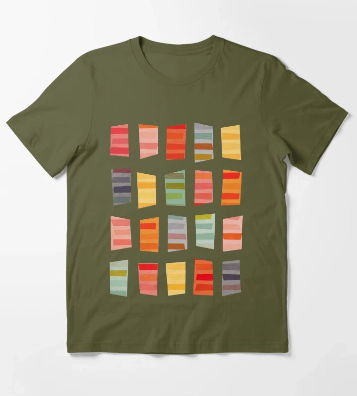 Beach Towels T-Shirt Olive Green