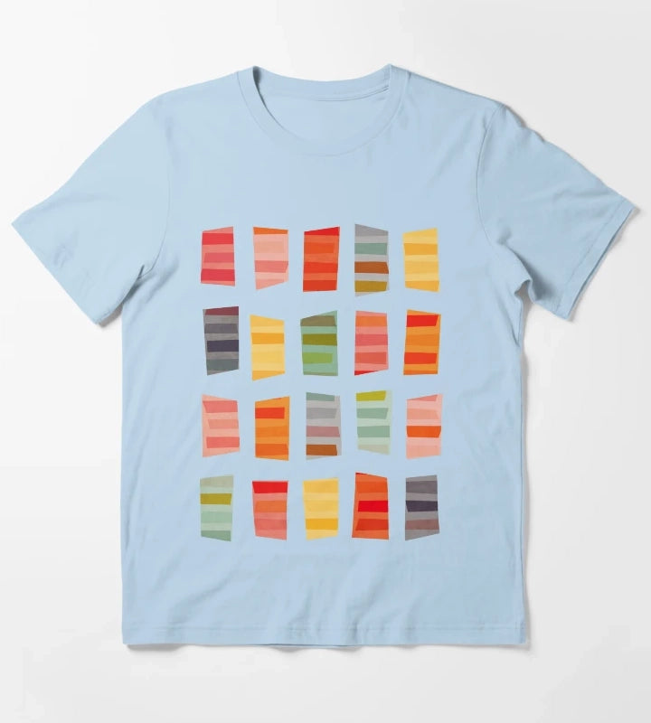 Beach Towels T-Shirt Sky Blue