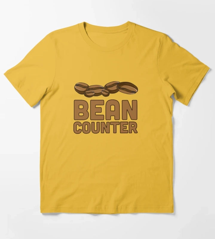 Bean Counter T-Shirt Yellow