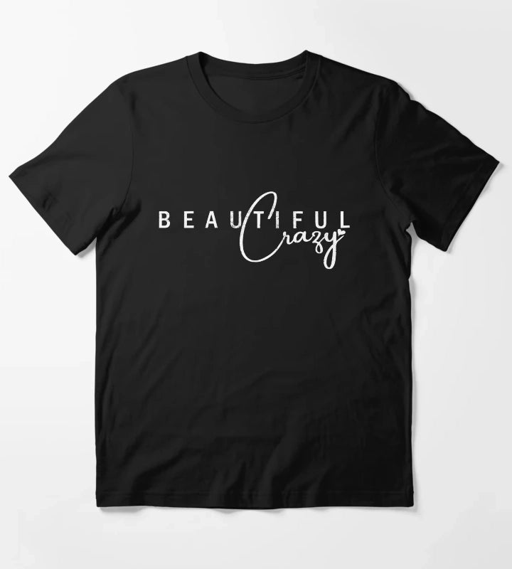 Beautiful Crazy Country Girl Country Song Beautiful Crazy Rodeo Cowgirl Country Music T-Shirt