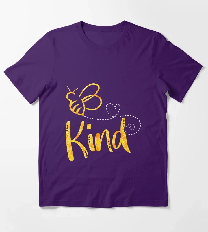 Bee Kind T-Shirt Purple