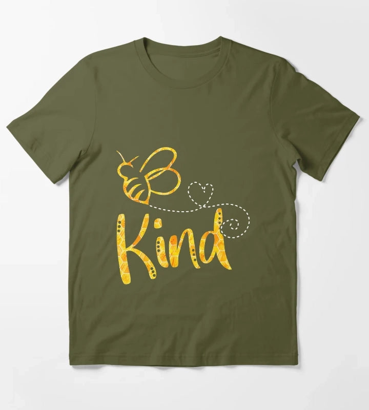 Bee Kind T-Shirt Olive Green