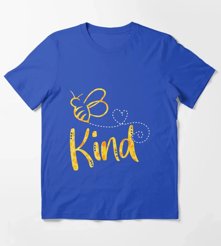 Bee Kind T-Shirt Blue