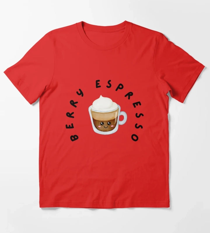 Berry Espresso T-Shirt Red