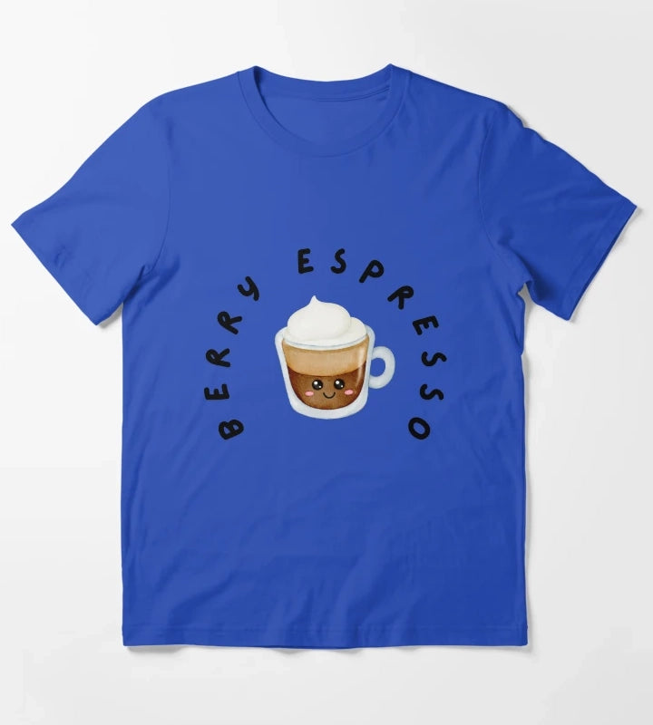 Berry Espresso T-Shirt Blue