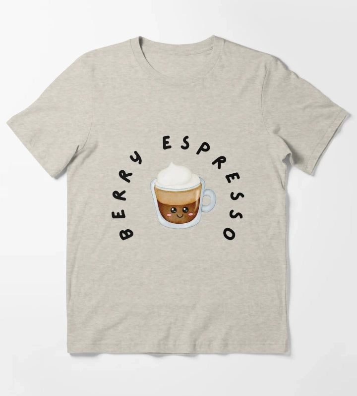 Berry Espresso T-Shirt Cream