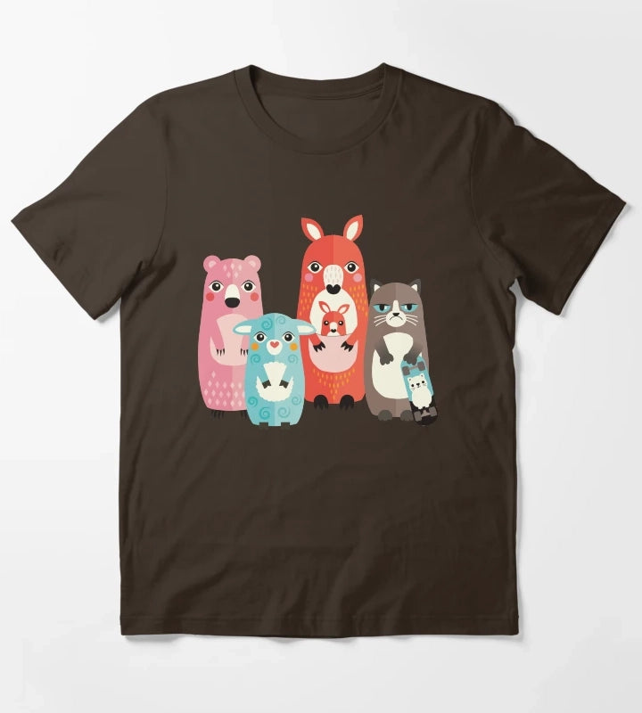 Best Friends T-Shirt Brown