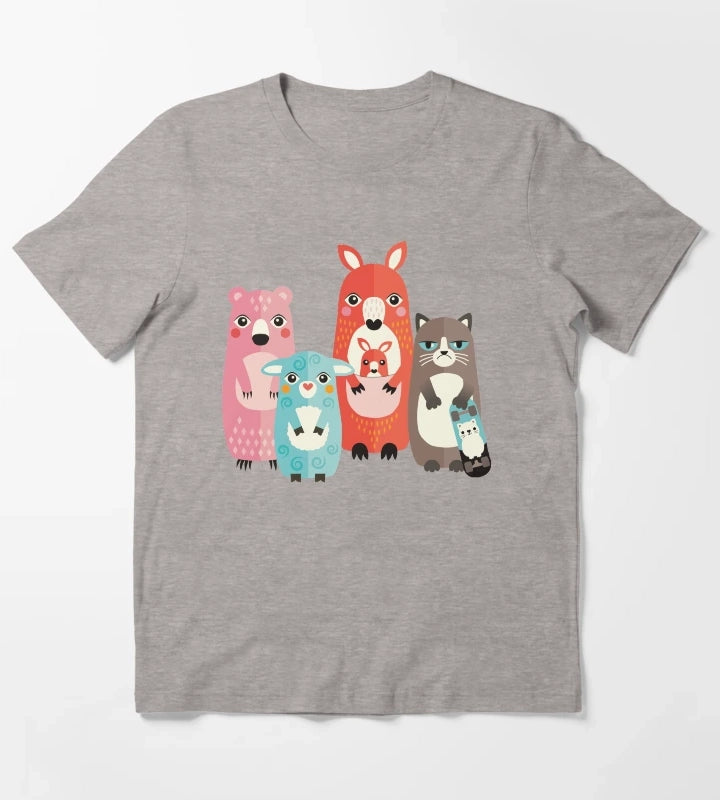 Best Friends T-Shirt Heather Grey