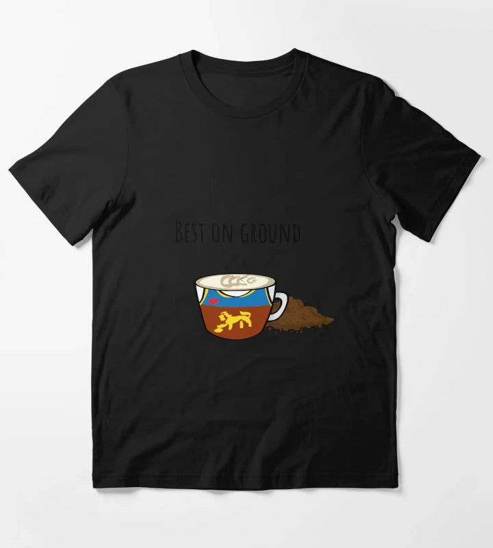 Best On Ground AFL Coffee Pun T-Shirt