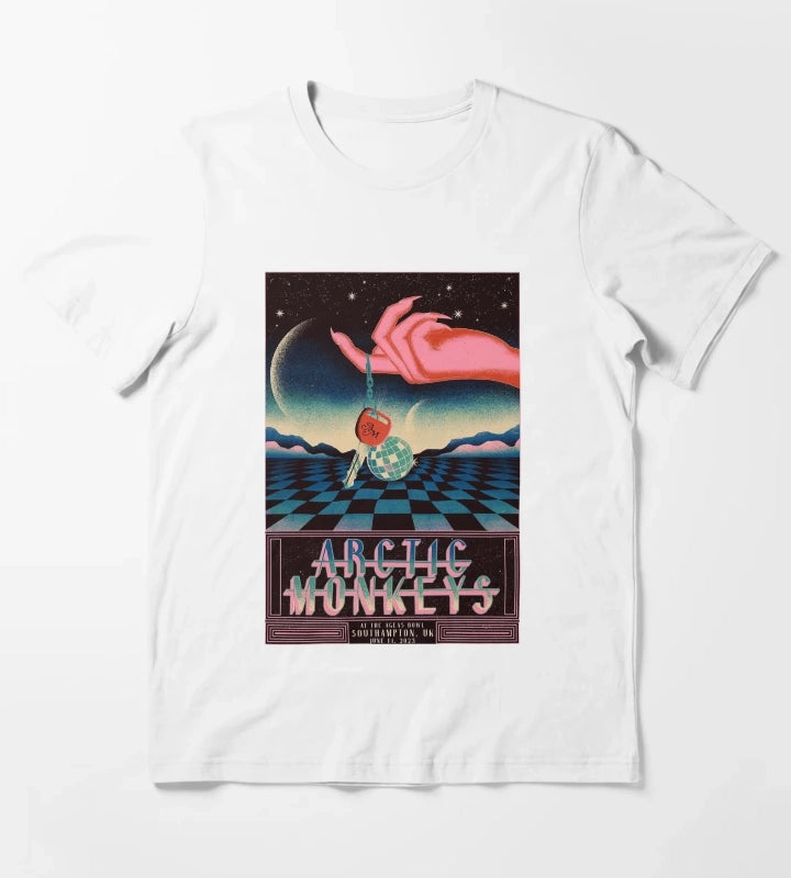 Best Tour Poster T-Shirt White