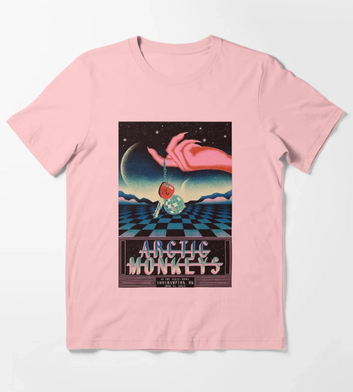 Best Tour Poster T-Shirt Dark Grey