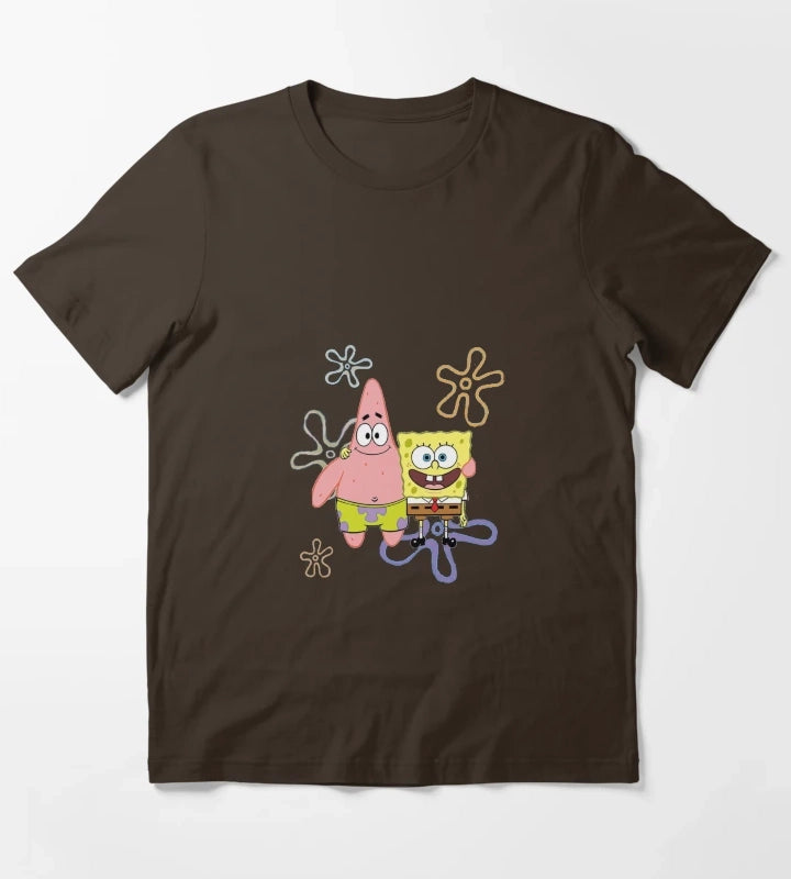 Best buds T-Shirt Brown